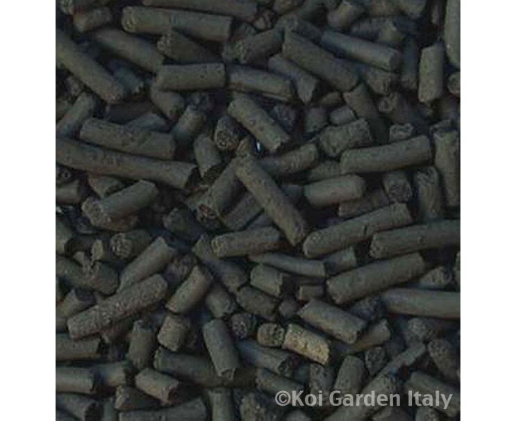 Matériau filtrant charbon actif 4 kg (2 x 2 kg) pour les aquariums et les étangs